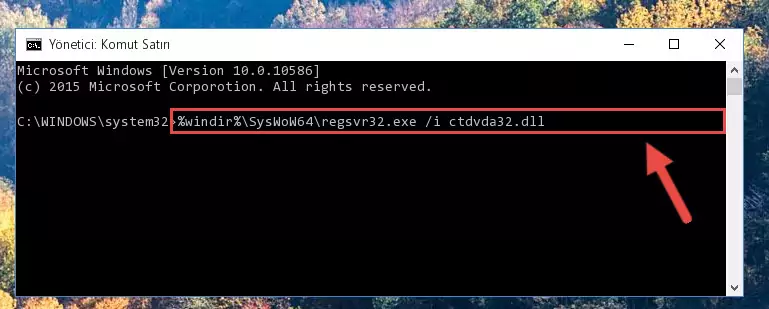 Ctdvda32.dll kütüphanesinin sorunlu kaydını Regedit'den kaldırma (64 Bit için)