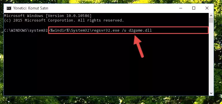 D2game.dll dosyası için Regedit (Windows Kayıt Defteri) üzerinde temiz kayıt oluşturma