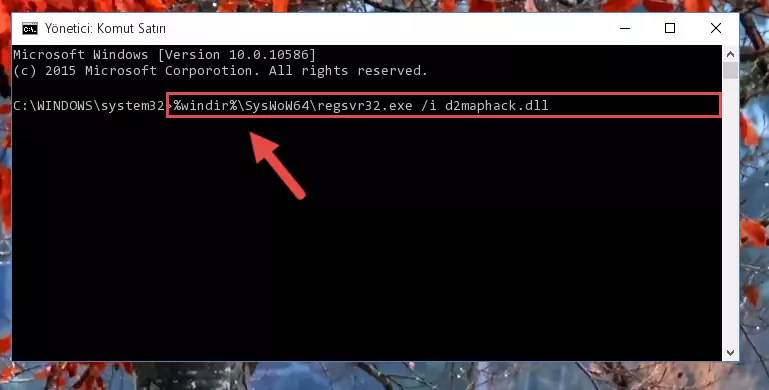 D2maphack.dll dosyasının bozuk kaydını Windows Kayıt Defterinden kaldırma (64 Bit için)