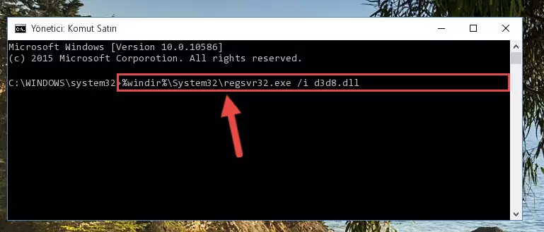 D3d8.dll dosyasının Windows Kayıt Defterindeki sorunlu kaydını silme