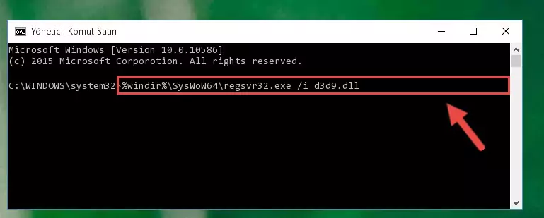 D3d9.dll kütüphanesinin Windows Kayıt Defterindeki sorunlu kaydını silme