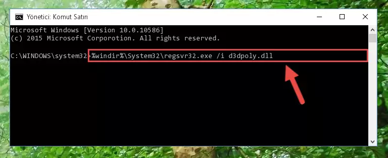 D3dpoly.dll kütüphanesi için temiz ve doğru kayıt yaratma (64 Bit için)