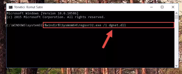 Dgnet.dll kütüphanesinin Windows Kayıt Defteri üzerindeki sorunlu kaydını temizleme