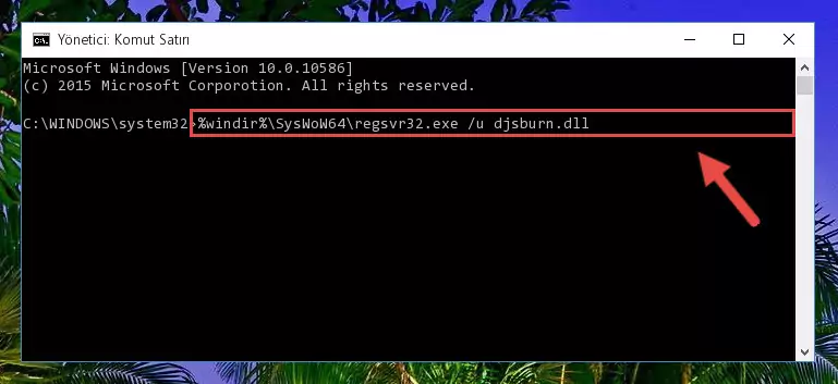 Djsburn.dll dosyası için temiz kayıt yaratma (64 Bit için)