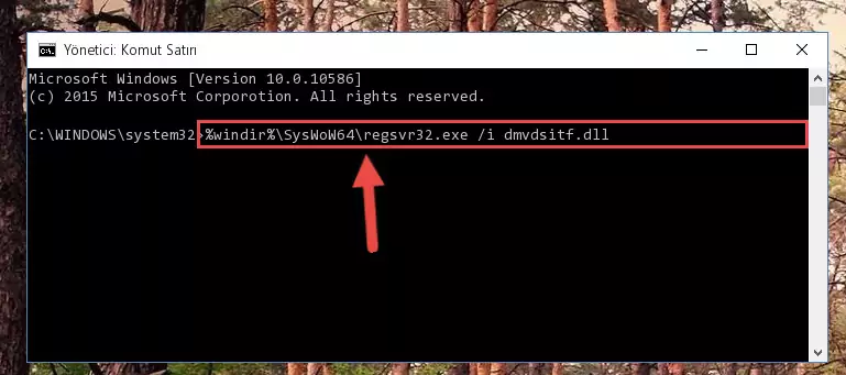 Dmvdsitf.dll dosyasının Windows Kayıt Defterindeki sorunlu kaydını silme