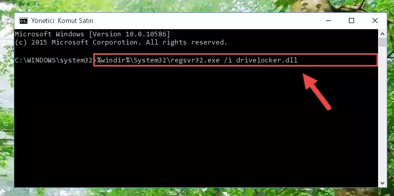 Drivelocker.dll dosyasının Windows Kayıt Defterindeki sorunlu kaydını silme