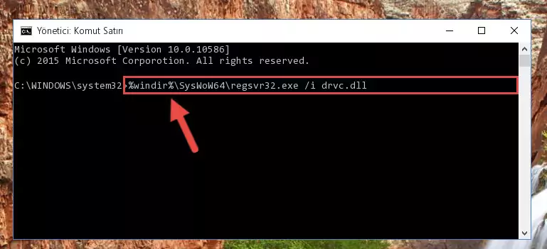 Drvc.dll dosyasının Windows Kayıt Defterindeki sorunlu kaydını silme