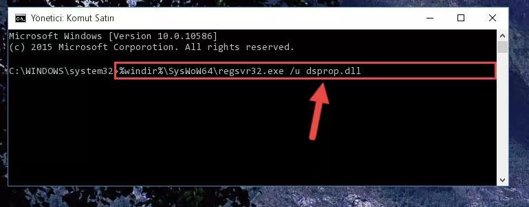 Dsprop.dll dosyası için temiz kayıt oluşturma (64 Bit için)