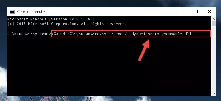 Dynamicprototypemodule.dll dosyasının Windows Kayıt Defterindeki sorunlu kaydını silme