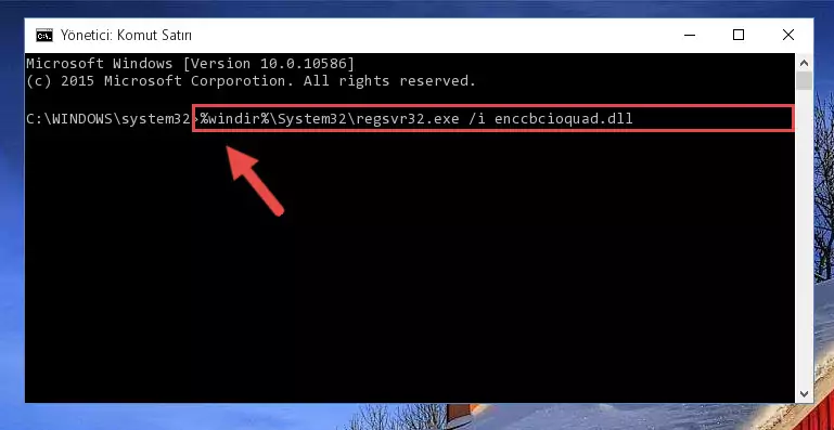Enccbcioquad.dll kütüphanesinin Windows Kayıt Defterindeki sorunlu kaydını silme