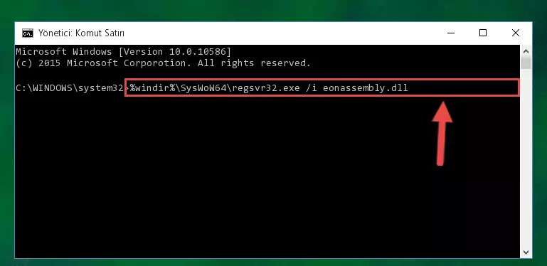 Eonassembly.dll kütüphanesinin Windows Kayıt Defterindeki sorunlu kaydını silme