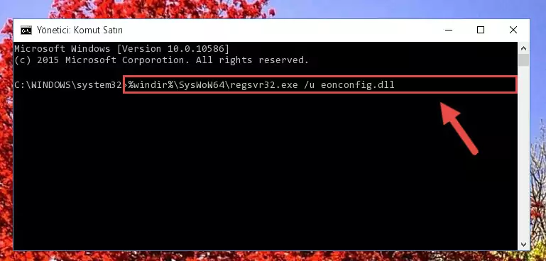 Eonconfig.dll dosyası için temiz ve doğru kayıt yaratma (64 Bit için)