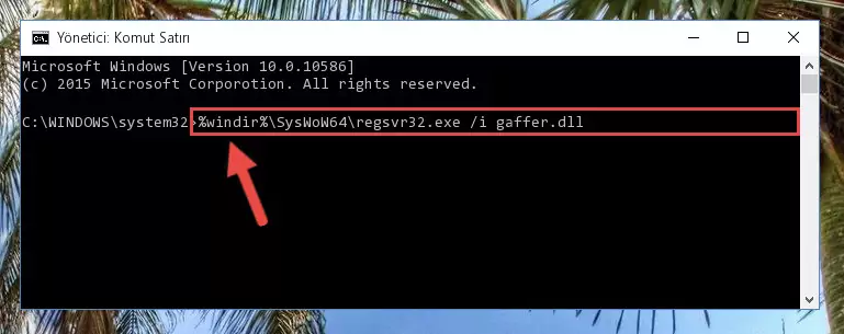 Gaffer.dll kütüphanesinin sorunlu kaydını Regedit'den kaldırma (64 Bit için)