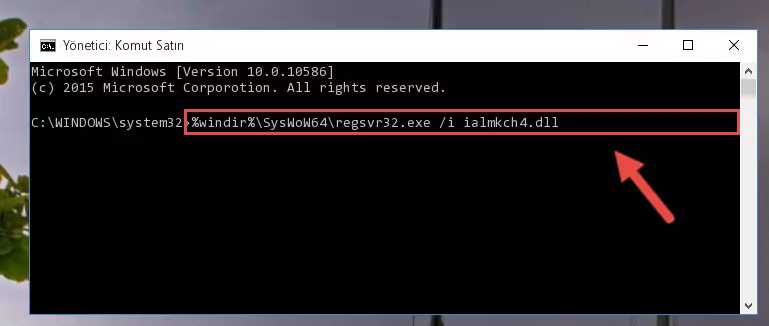 Ialmkch4.dll kütüphanesinin Windows Kayıt Defterindeki sorunlu kaydını silme