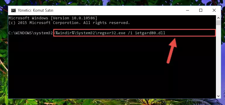 Ietgard80.dll dosyası için temiz ve doğru kayıt yaratma (64 Bit için)