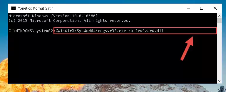 Iewizard.dll kütüphanesi için Windows Kayıt Defterinde yeni kayıt oluşturma