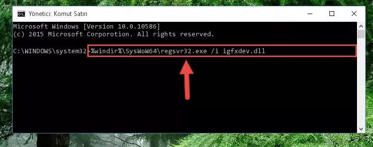 Igfxdev.dll dosyasının sorunlu kaydını Regedit'den kaldırma (64 Bit için)