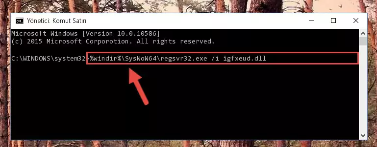 Igfxeud.dll dosyasının bozuk kaydını Windows Kayıt Defterinden kaldırma (64 Bit için)