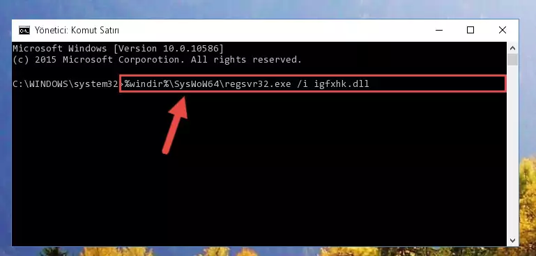 Igfxhk.dll kütüphanesinin Windows Kayıt Defterindeki sorunlu kaydını silme