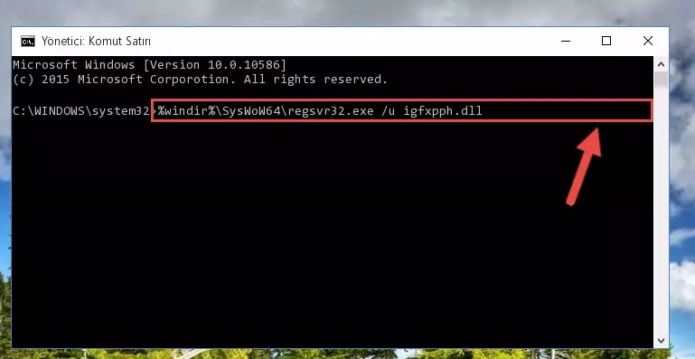 Igfxpph.dll dosyası için Regedit (Windows Kayıt Defteri) üzerinde temiz kayıt oluşturma