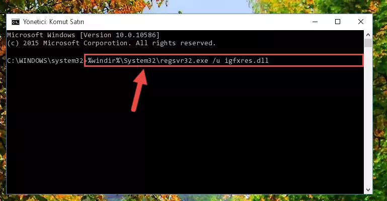 Igfxres.dll dosyası için Regedit (Windows Kayıt Defteri) üzerinde temiz kayıt oluşturma