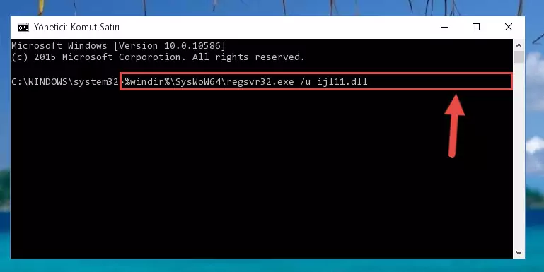 Ijl11.dll dosyası için Windows Kayıt Defterinde yeni kayıt oluşturma