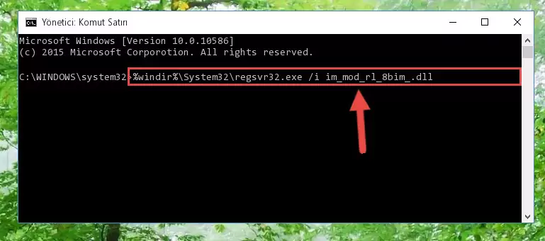 Im_mod_rl_8bim_.dll kütüphanesi için temiz kayıt yaratma (64 Bit için)