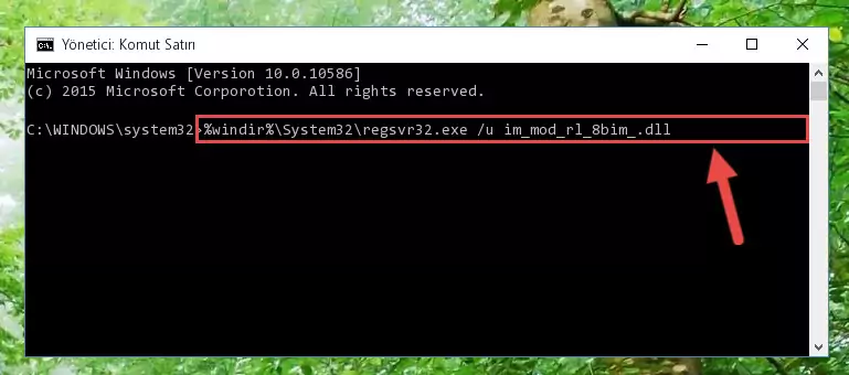 Im_mod_rl_8bim_.dll kütüphanesini dışarı çıkarma