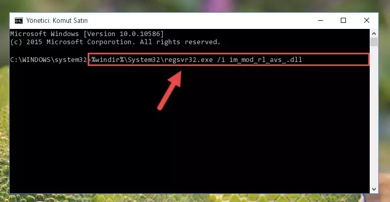 Im_mod_rl_avs_.dll kütüphanesi için temiz ve doğru kayıt yaratma (64 Bit için)