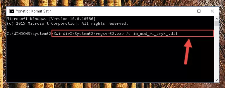 Im_mod_rl_cmyk_.dll kütüphanesi için Windows Kayıt Defterinde yeni kayıt oluşturma