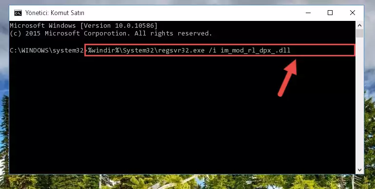 Im_mod_rl_dpx_.dll kütüphanesi için temiz kayıt yaratma (64 Bit için)