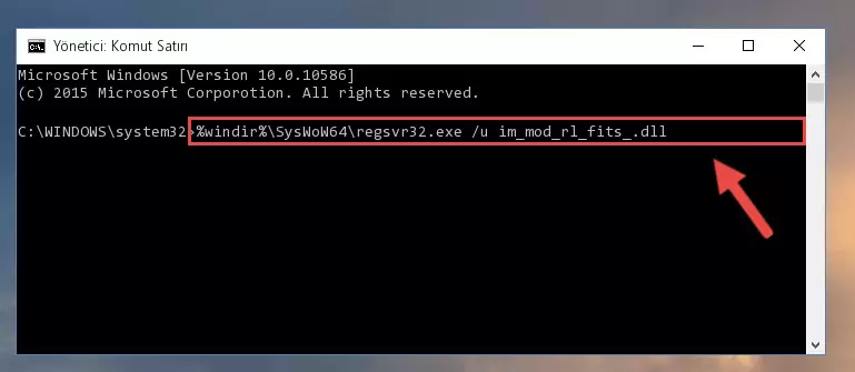 Im_mod_rl_fits_.dll kütüphanesi için temiz kayıt oluşturma (64 Bit için)