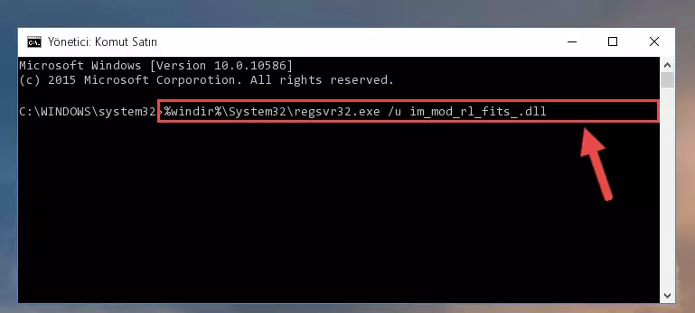 Im_mod_rl_fits_.dll kütüphanesi için Windows Kayıt Defterinde yeni kayıt oluşturma
