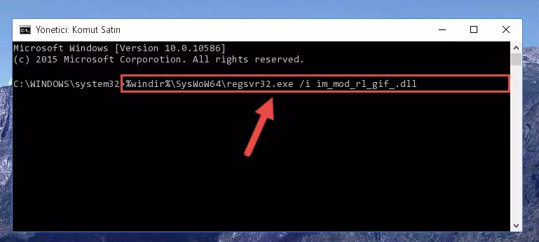 Im_mod_rl_gif_.dll kütüphanesinin Windows Kayıt Defteri üzerindeki sorunlu kaydını temizleme