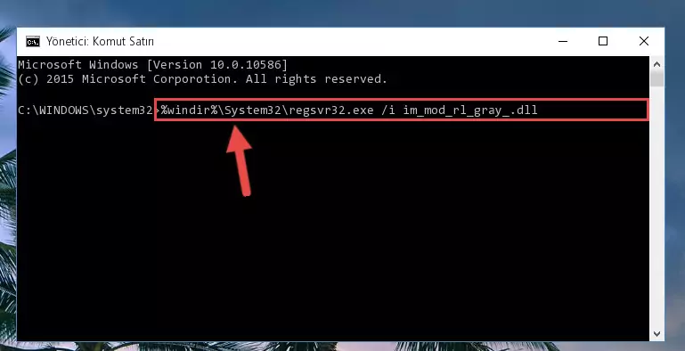 Im_mod_rl_gray_.dll dosyasının hasarlı kaydını silme