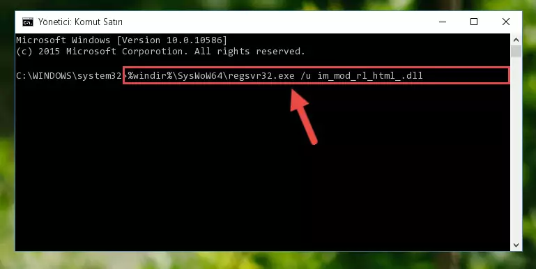 Im_mod_rl_html_.dll dosyası için temiz ve doğru kayıt yaratma (64 Bit için)