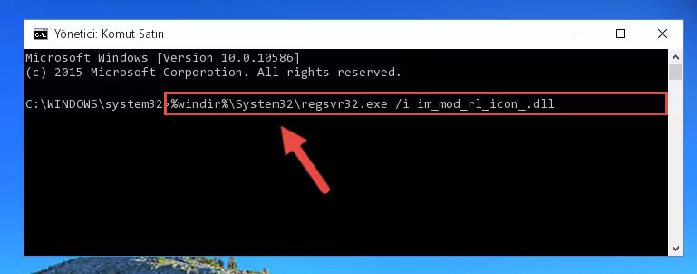 Im_mod_rl_icon_.dll dosyasının Windows Kayıt Defterindeki sorunlu kaydını silme