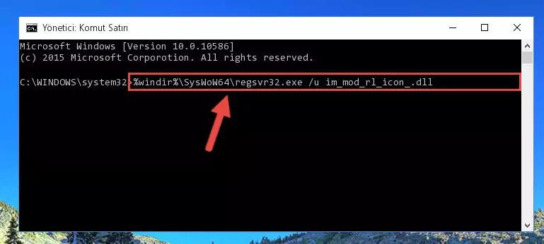 Im_mod_rl_icon_.dll dosyası için temiz kayıt yaratma (64 Bit için)