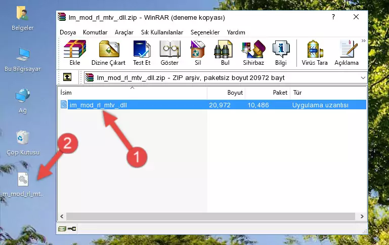 Im_mod_rl_mtv_.dll kütüphanesini uygulamanın ana klasörüne kopyalama