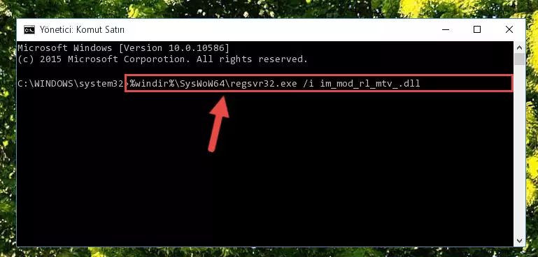 Im_mod_rl_mtv_.dll kütüphanesinin Windows Kayıt Defteri üzerindeki sorunlu kaydını temizleme