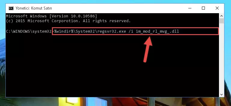 Im_mod_rl_mvg_.dll kütüphanesinin Windows Kayıt Defterindeki sorunlu kaydını silme