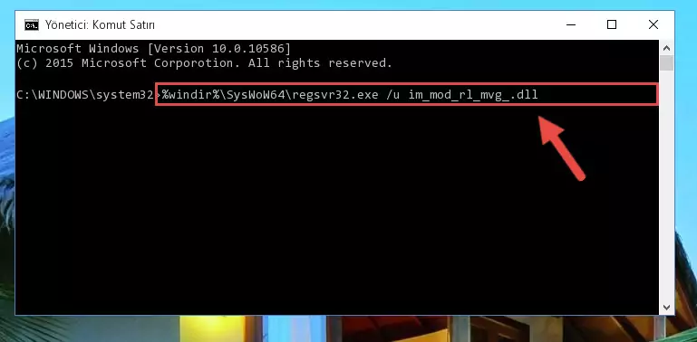 Im_mod_rl_mvg_.dll kütüphanesi için temiz kayıt yaratma (64 Bit için)