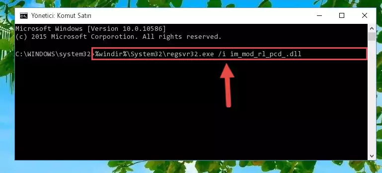 Im_mod_rl_pcd_.dll kütüphanesi için temiz ve doğru kayıt yaratma (64 Bit için)