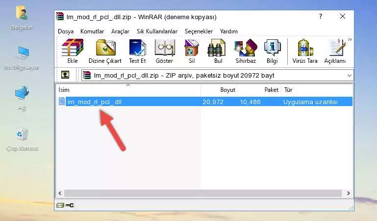 Im_mod_rl_pcl_.dll kütüphanesini uygulamanın ana klasörüne kopyalama