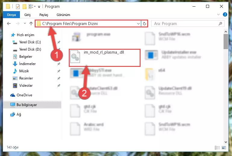 Im_mod_rl_plasma_.dll dosyasının sorunlu kaydını Regedit'den kaldırma (64 Bit için)