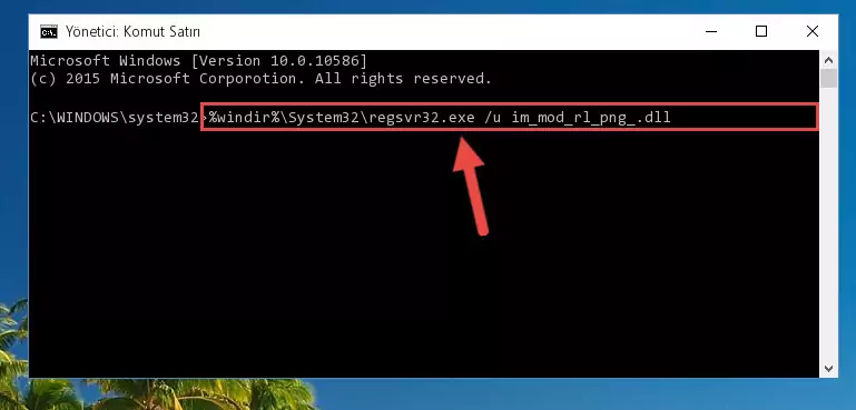 Im_mod_rl_png_.dll kütüphanesi için Regedit (Windows Kayıt Defteri) üzerinde temiz kayıt oluşturma