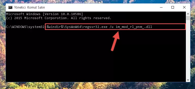 Im_mod_rl_pnm_.dll dosyası için temiz kayıt yaratma (64 Bit için)
