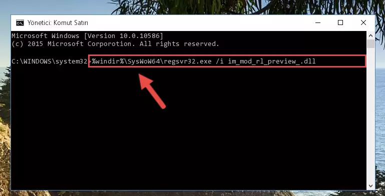 Im_mod_rl_preview_.dll dosyasının Windows Kayıt Defteri üzerindeki sorunlu kaydını temizleme