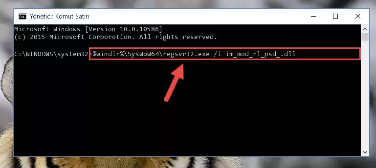 Im_mod_rl_psd_.dll dosyasının Windows Kayıt Defteri üzerindeki sorunlu kaydını temizleme