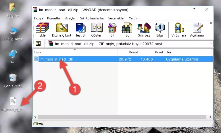 Im_mod_rl_psd_.dll dosyasını programın kurulum dizinine kopyalama